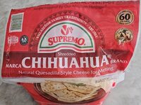 Shredded Chihuahua Natural Quesadilla Style Cheese for Melting