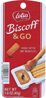 Lotus Biscoff & Go Cookie Butter and Breadsticks