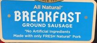 Breakfast Ground Sausage