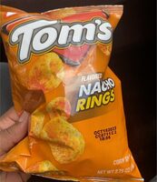 Nacho rings corn snacks