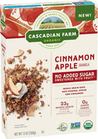 No Sugar Added Cinnamon Apple Granola