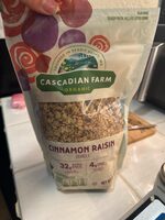 Cinnamon Raisin Granola