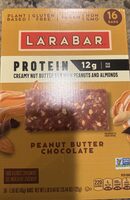 Protein creamy nut butter bar with peanuts and almonds