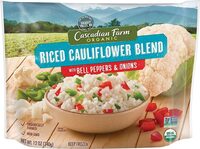 Organic Riced Cauliflower Blend With Bell Peppers & Onions