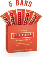 Larabar fruit nut bar cashew cookie gluten free
