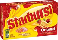 Original fruit chews candy theater box