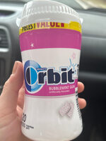 Bubblemint sugarfree gum, bubblemint