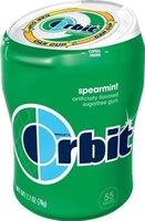 Wrigley's sugarfree gum spearmint