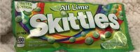 All Lime Skittles