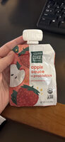 Apple Sauce + probiotics strawberry