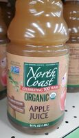Organic apple juice