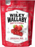 Australian style gourmet licorice red licorice