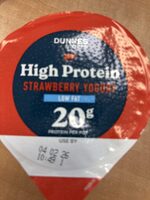 High Protein Strawberry Yoghurt