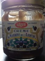 Creme de marrons de l'ardeche