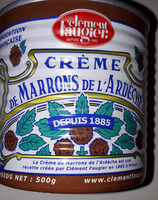Crème de marrons de l'Ardèche