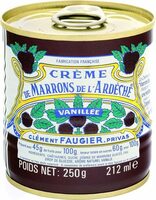 Clement Faugier - Vanilla Chestnut Spread, 250g (8.75oz)