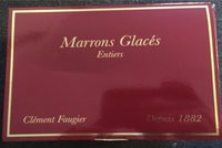 Marron glaces entiers