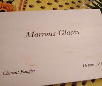 Marron Glacés