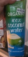 Coconut organic  water