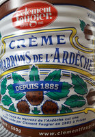 Crème de marrons