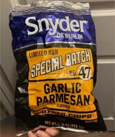 Garlic parmeson potato chips