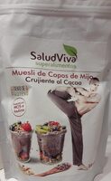Muesli de copos de mijo crujiente  al cacao