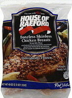 Boneless skinless chicken breasts