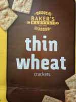 Thin Wheat Crackers