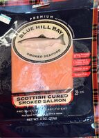 Scottish cured smoked salmon