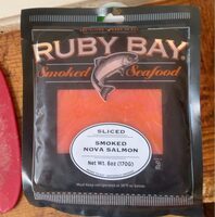 Smoked nova salmon