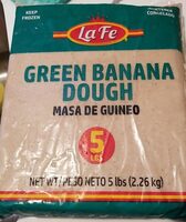 Green Banana Dough