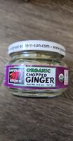 Organic chopped ginger