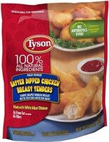 Tyson batter dipped chicken breast tenders