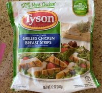 Grilled Chicken Breast Strips