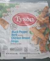 Black Pepper Herb Chicken Breast Strips