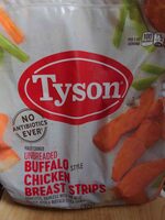 Unbreaded Buffalo Chicken Breast Strips