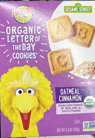 Letter Of The Day Cookies Oatmeal Cinnamon