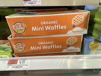 Organic homestyle organic mini pancakes