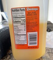 Dierbergs 100% PURE ORANGE JUICE