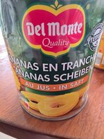 Del Monte pineapple slices in juice