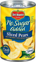 Sliced Pears
