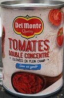 Double concentré de tomates