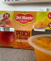 Peach chunks in juice