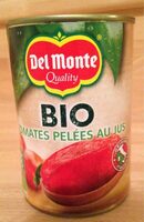 Tomates pelées au jus Bio