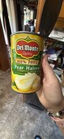 Pear Halves In Pear Juice From Concentrate