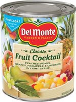 Fruit cocktail in extra light syrup