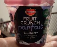 Fruit crunch parfait
