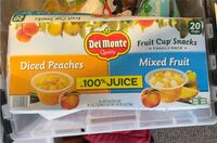 Diced Peaches