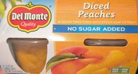 Diced Peached