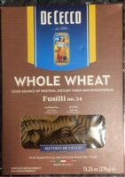 Whole Wheat FUSILLI
